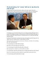 20 câu hỏi phỏng vấn “xương” nhất tại các tập đoàn lớn nhất thế giới