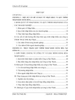 hoàn thiện quy trình nhập khẩu hàng hóa của công ty tnhh dv tm và xuất nhập khẩu đại thịnh