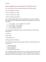 Đề thi trắc nghiệm kế toán tài chính 2 (1)