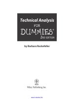 technical analysis for dummies 2nd edition