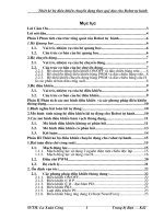 Thiết kế bộ điều khiển chuyển động theo quỹ đạo cho robot tự hành