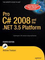 Pro C 2008 .NET 3.5 Platform
