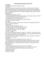 Đề cương ôn tập và lời giải ngữ văn 7 HKII