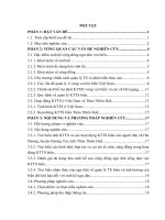 các hoạt động và hình thức tổ chức khai thác thủy sản biển của ngư dân tại xã hải dương, huyện hương trà, tỉnh thừa thiên huế