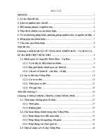 CHỢ VIỀNG PHỦ TRÊN QUÊ HƯƠNG VỤ BẢN, NAM ĐỊNH: TRUYỀN THỐNG VÀ LỊCH SỬ