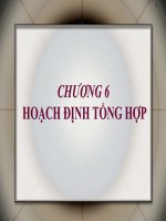 Bài giảng Quản trị sản xuất và tác nghiệp: Chương 6 - GV. Trương Thị Hương Xuân