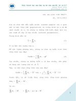 Giải thích tại sao bậc tự do của var(x) là (n 1)