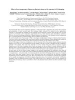 Effect of low temperature plasma on bacteria observed by repeated AFM imaging