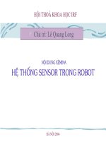 Hệ thống sensor trong robot