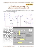 Bài Tập hướng dẫn sử dụng  orcad BT8
