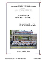 Đề cương ôn tập môn điện tàu thủy