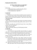 KỸ THUẬT PHÂN TÍCH ALCALOID ĐỘCCỦA LÁ NGÓN VÀ MÃ TIỀN