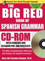 the big red book of spanish grammar