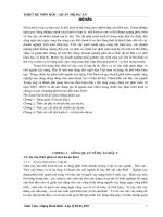 lập dự án đầu tư cơ sở sản xuất gạch phục vụ cho ngành xây dựng