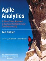 agile analytics a value-driven approach to business intelligence and data warehousing