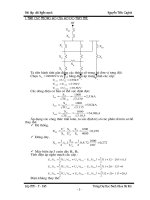 Ngắn mạch trong hệ thống điện - Bài tập dài của Quỳnh
