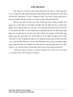 đánh giá công tác thương vụ vận tải trong lĩnh vực vận tải liner của công ty cổ phần vận tải biển vinaship (vinaship)