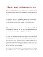 Tiền và ý tưởng, cái nào quan trọng hơn?