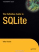 the  definitive  guide  to  sqlite