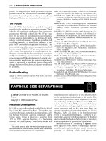 particle size separations