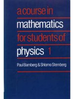a course in mathematics for students of physics