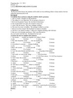 Tuyển tập bài tập tiếng anh chọn lọc