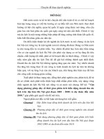vận dụng phương pháp dãy số thời gian phân tích biến động doanh thu du lịch trên địa bàn hà nội giai đoạn 2002 - 2008 và dự đoán đến năm 2010