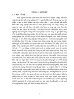 đạnh giạ tình hình chăn nuôi và vai trò của công tạc khuyến nông trong chăn nuôi tải huyện quảng ninh, tỉnh quảng bình giai đoản 2003-2005