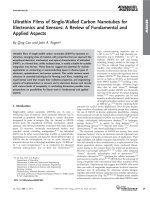 electronics and sensors a review of fundamental