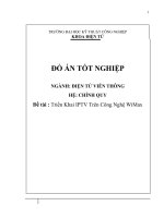 Triển Khai IPTV Trên Công Nghệ WiMax