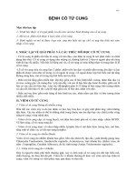 BỆNH CỔ TỬ CUNG