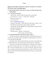 Báo cáo kiến tập tổng hợp tại công ty cổ phần xây dựng thủy lợi Bình Định