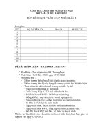 Biên bản họp nhóm