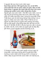 3 nguyên tắc lựa chọn nước mắm ngon