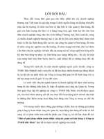 Một số giải pháp nhằm hoàn thiện công tác quản trị bán hàng ở Công ty TNHH Đắc Bình