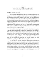 thực trạng tiêu thụ rau an toàn trên địa bàn thành phố huế