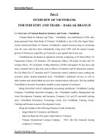 OVERVIEW OF VIETINBANK FOR INDUSTRY AND TRADE