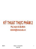 CHƯƠNG 1 CƠ SỞ QUÁ TRÌNH THỰC NGHIỆM
