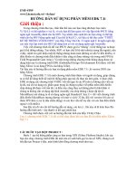 HƯỚNG DẪN SỬ DỤNG PHẦN MỀM EDK 7.1i