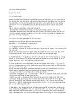 CÁC QUÁ TRÌNH lên MEN