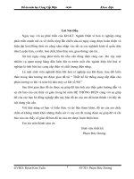 thiết kế hệ thống cung cấp điện cho phân xưởng cơ khí và toàn bộ nhà máy cơ khí số 901