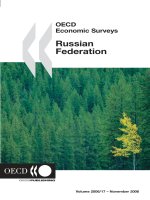 oecd economic surveys [electronic resource] russian federation - volume 2006 issue 17.