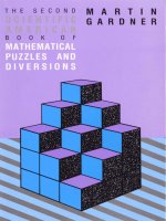 the 2nd scientific american book of mathematical puzzles & diversions