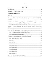 Thiết kế hệ thống mạng cho doanh nghiệp vừa và nhỏ có thêm chi nhánh sử dụng VPN