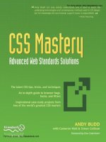 Css mastery advanced web standards solutions