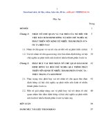 luận văn thạc sĩ Nhân tố chủ quan với việc đảm bảo định hướng xã hội chủ nghĩa sự phát triển nền kinh tế hàng hóa nhiều thành phần ở nước ta hiện nay.