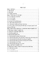 Đánh giá diễn biến chất lượng môi trường nước mặt tại địa bàn thị xã bắc kạn