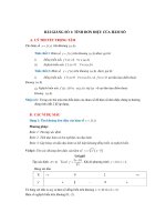 11 bài giảng hay về hàm số ôn thi đại học