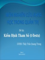 TIỂU LUẬN QUẢN TRỊ CHẤT LƯỢNG -THỰC TRẠNG ÁP DỤNG ISO 22000 : 2005 TẠI CÔNG TY CỔ PHẦN DẦU THỰC VẬT BÌNH AN
