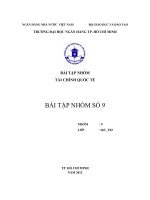 đề thi tài chính quốc tế bằng english 9